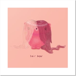 Hair Bear Posters and Art